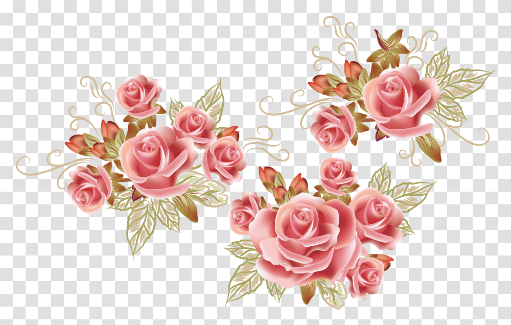 Flower Drawing Rose Pattern Transprent Free Rose Floral Pattern, Graphics, Art, Floral Design, Plant Transparent Png