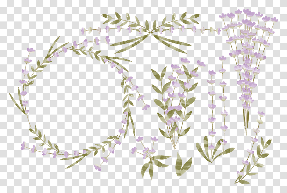 Flower Euclidean Watercolor Painting Watercolor Lavender Background, Plant, Grass, Pattern, Floral Design Transparent Png