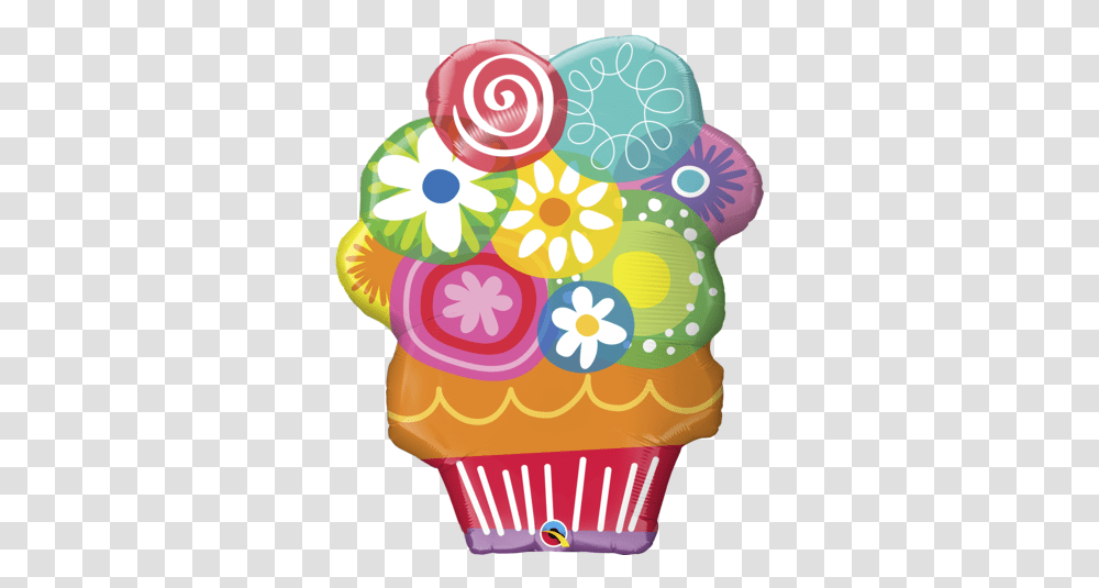 Flower Floral Circles 34 Flat Shape Flower Bouquet, Sweets, Food, Confectionery, Birthday Cake Transparent Png