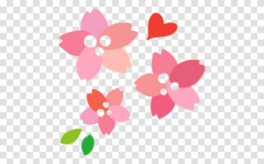 Flower Flowercrown Flowerborder Pastel Simple Bts Line 2017, Pattern, Floral Design Transparent Png