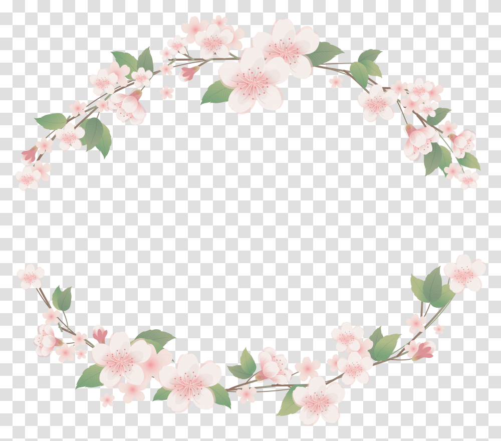 Flower Frame Clipart, Floral Design, Pattern, Plant Transparent Png