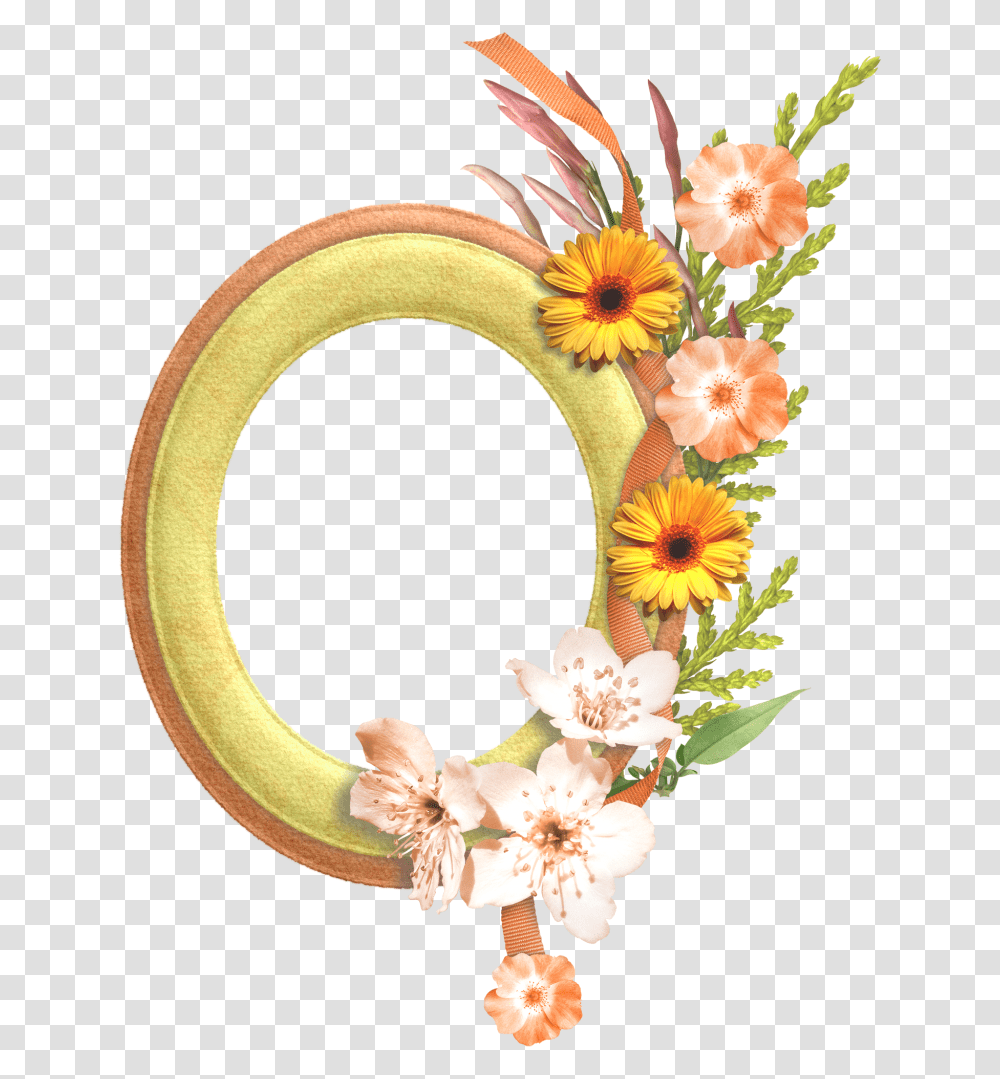 Flower Frame For Funeral, Floral Design, Pattern Transparent Png
