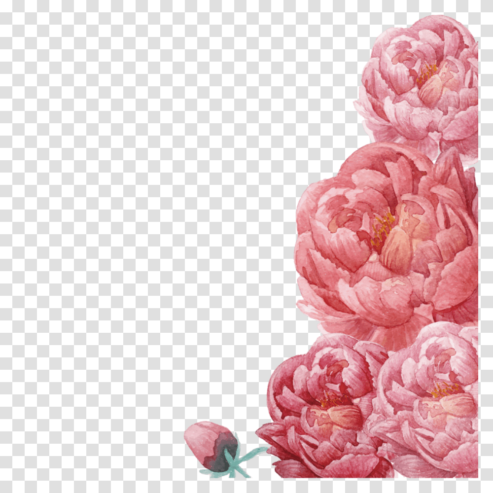 Flower Frame Image Free Download Clip Art Peonies Flowers, Plant, Peony, Dahlia, Wedding Cake Transparent Png