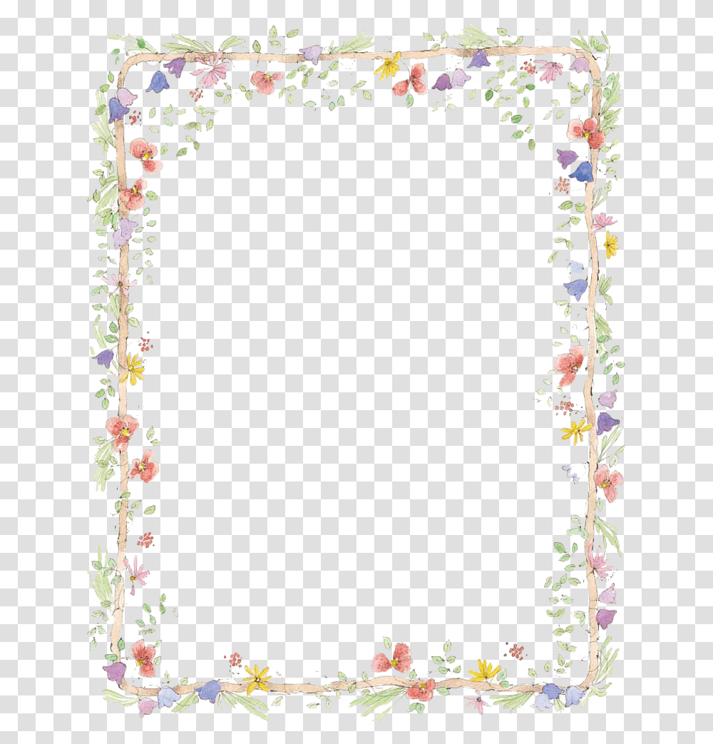 Flower Frame, Plant, Pattern, Floral Design Transparent Png