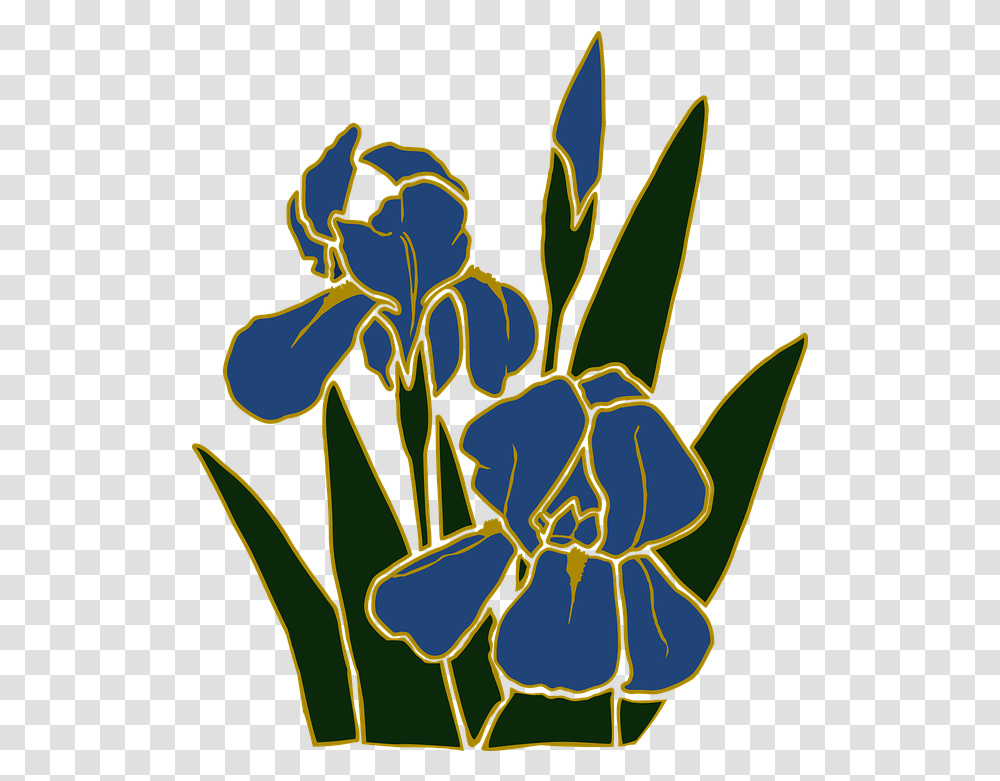 Flower Garden Iris Clip Art, Graphics, Plant, Blossom, Floral Design Transparent Png