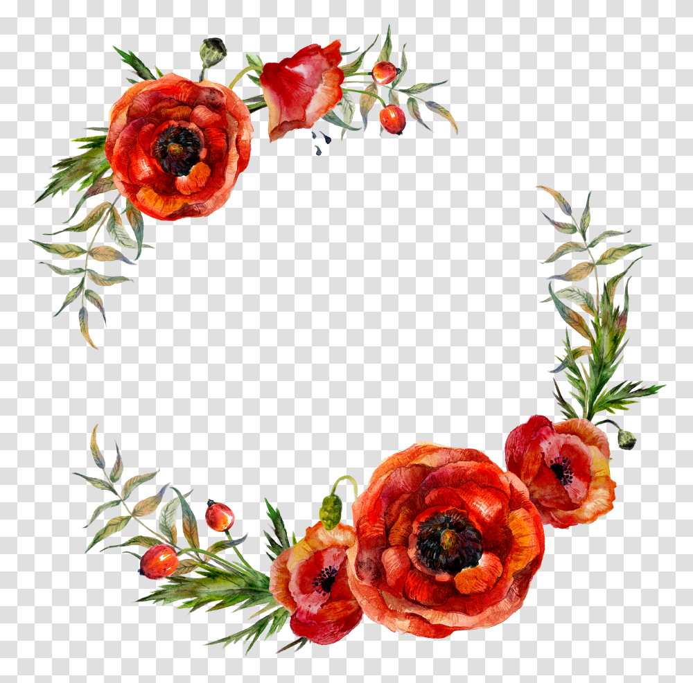 Flower Garland Drawing Free Download Transparent Png