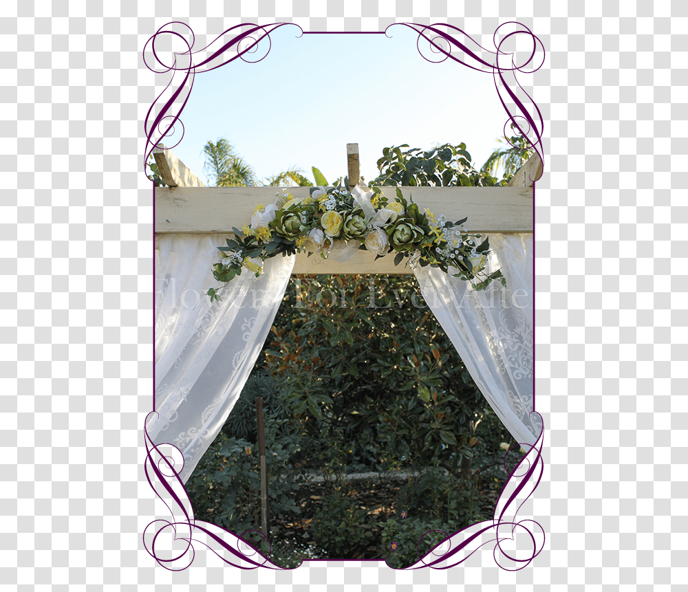 Flower Garland Wreath, Home Decor, Plant, Blossom, Porch Transparent Png