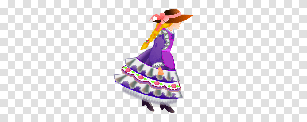 Flower Girl Person, Birthday Cake, Costume Transparent Png