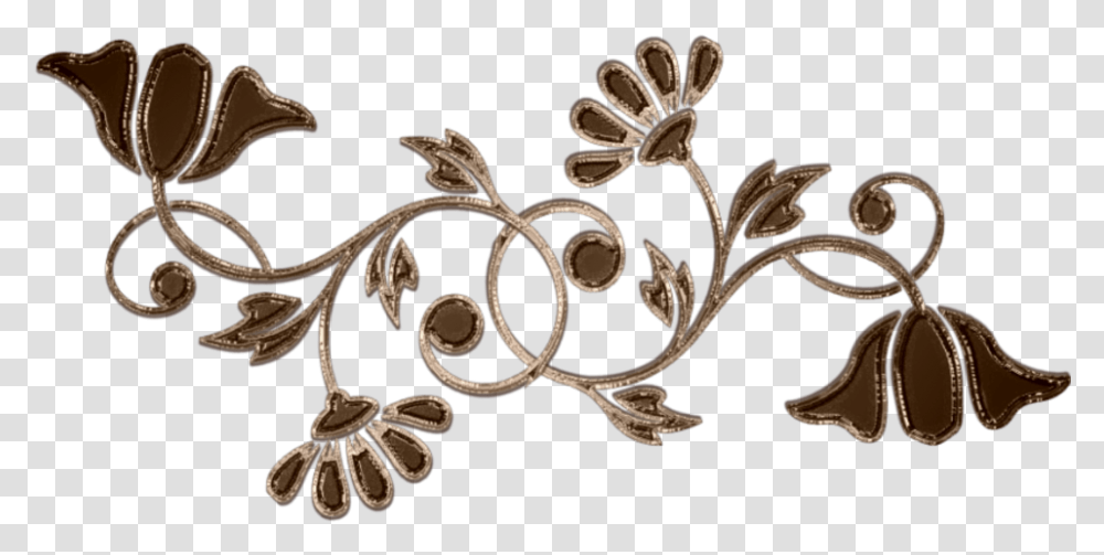 Flower Gold Brown Silhouette Lotus Flower, Accessories, Accessory, Jewelry, Tiara Transparent Png