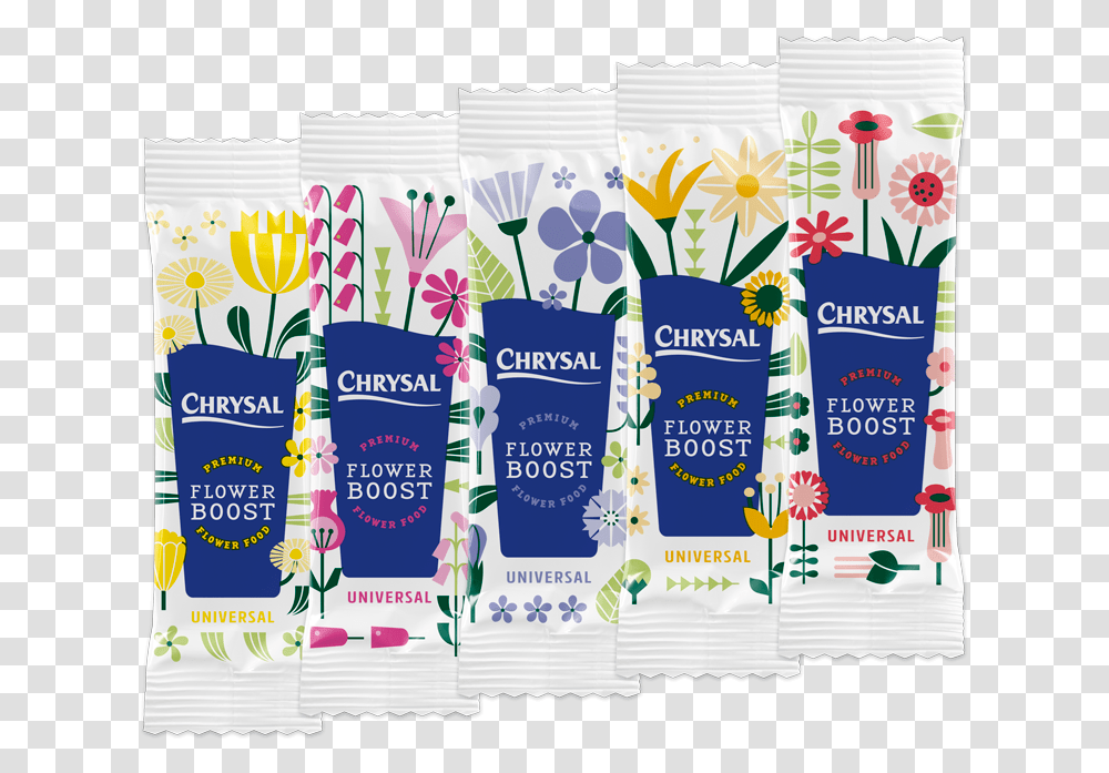 Flower Graphic Chrysal Better Bloom Liquid Sticks, Advertisement, Poster, Flyer, Paper Transparent Png