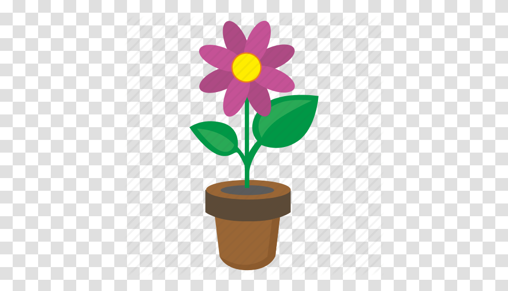 Flower Grow Plant Pot Icon, Cork, Blossom, Lamp Transparent Png