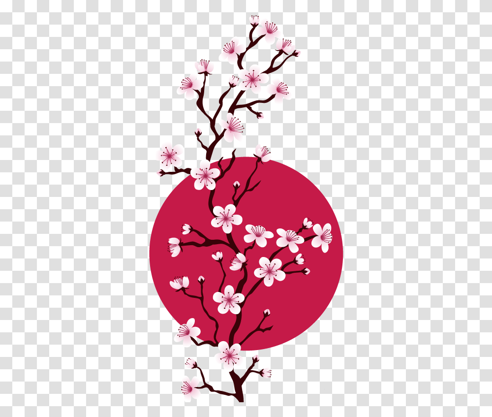Flower Hd 1 Image Japanese Cherry Blossom Patterns, Plant Transparent Png