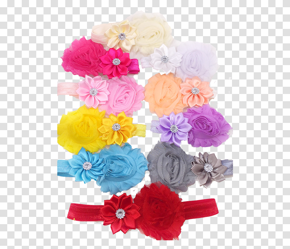 Flower Headband Rose, Clothing, Apparel, Plant, Dahlia Transparent Png