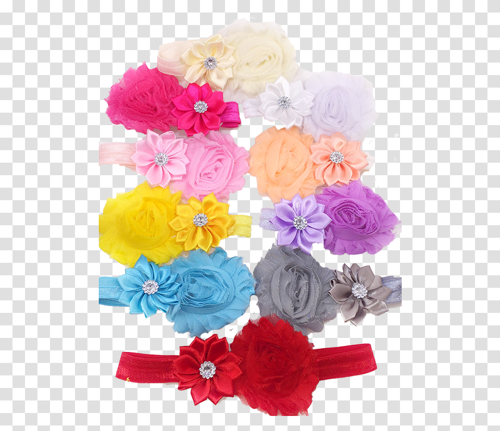 Flower Headband Rose, Apparel, Plant, Dahlia Transparent Png