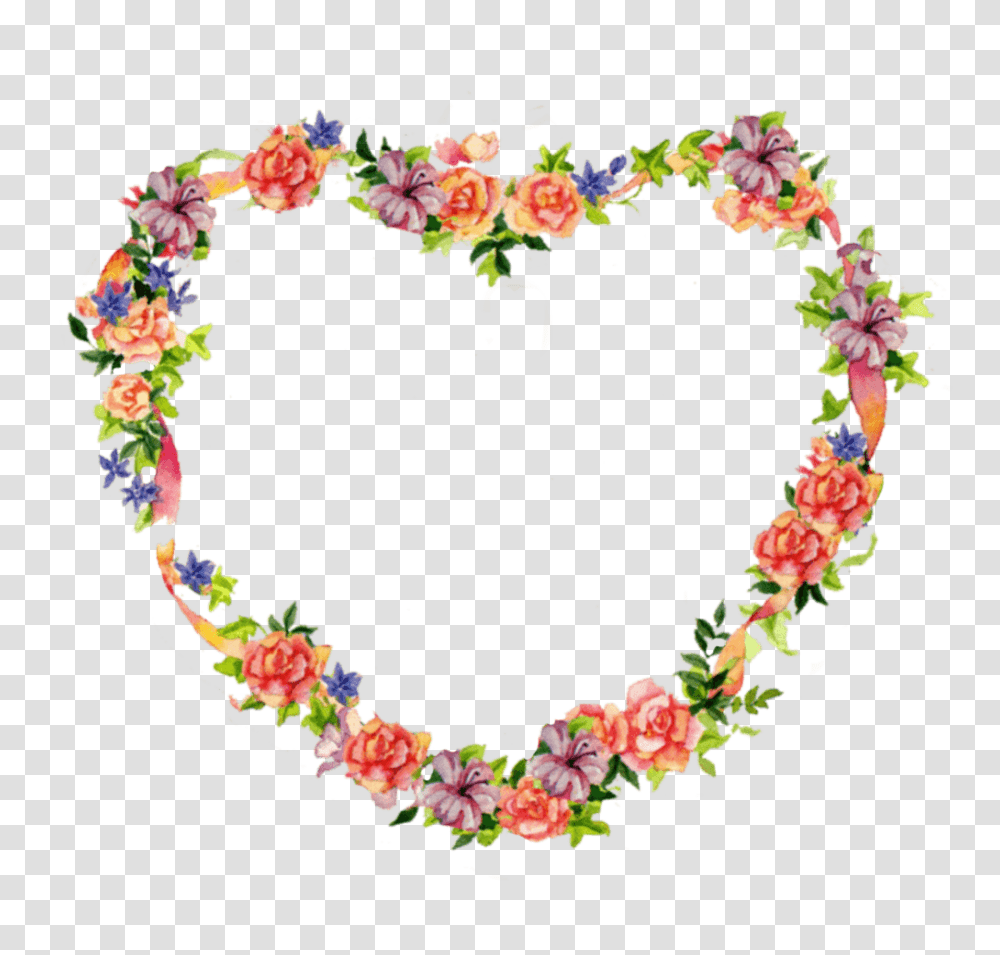 Flower Heart Cliparts, Plant, Blossom, Ornament, Flower Arrangement Transparent Png