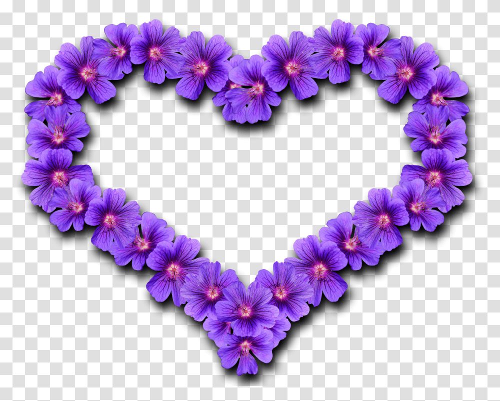 Flower Heart Image Beautiful Design Of Heart Transparent Png
