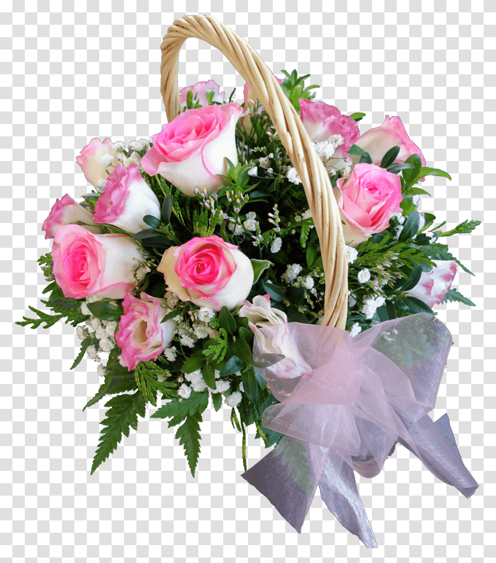 Flower I Basket, Plant, Flower Bouquet, Flower Arrangement, Rose Transparent Png