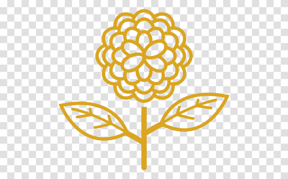 Flower Icon, Emblem Transparent Png