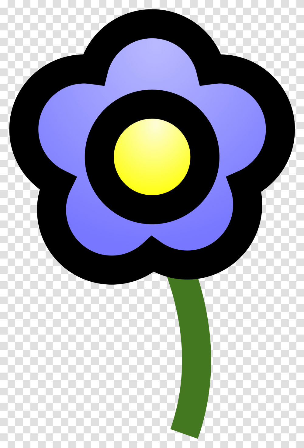 Flower Icon This Free Icons Design Of Blueflower Clip Art, Light, Symbol, Flare, Tulip Transparent Png