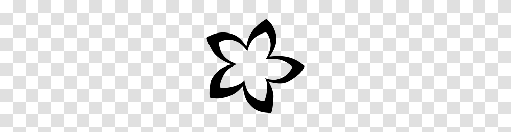 Flower Icons Noun Project, Gray, World Of Warcraft Transparent Png