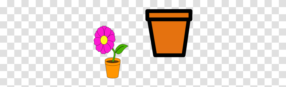 Flower In A Pot, Plant, Blossom Transparent Png