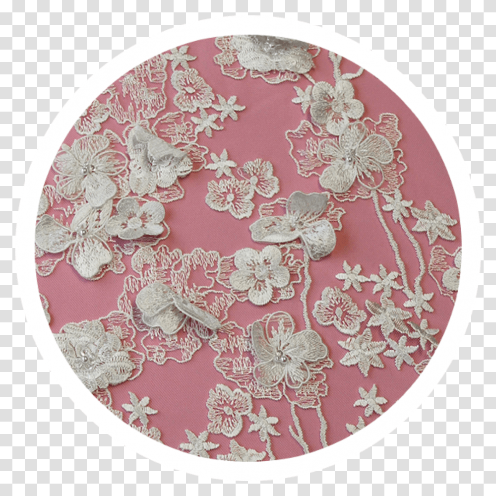 Flower Lace Go 3d For Circle 1736915 Vippng Circle, Rug, Pattern, Clothing, Apparel Transparent Png