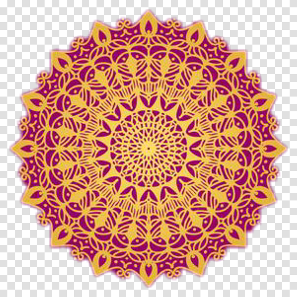 Flower Lace Mandala Design Free Vector, Pattern, Ornament, Fractal, Rug Transparent Png