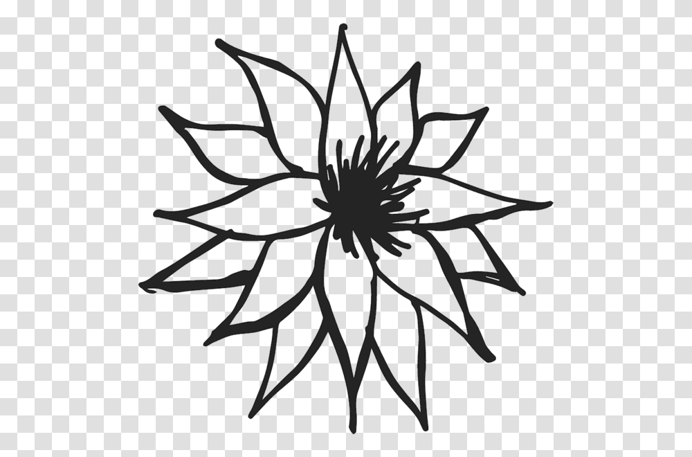 Flower Leaf Stamps, Snowflake, Spider, Invertebrate, Animal Transparent Png