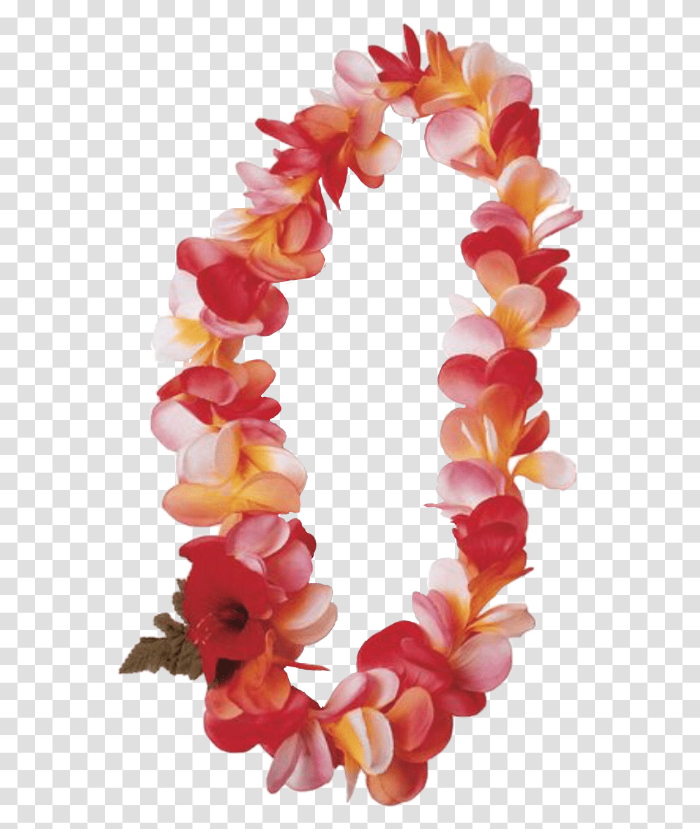 Flower Lei Sticker Plumeria Lei, Plant, Blossom, Ornament, Flower Arrangement Transparent Png