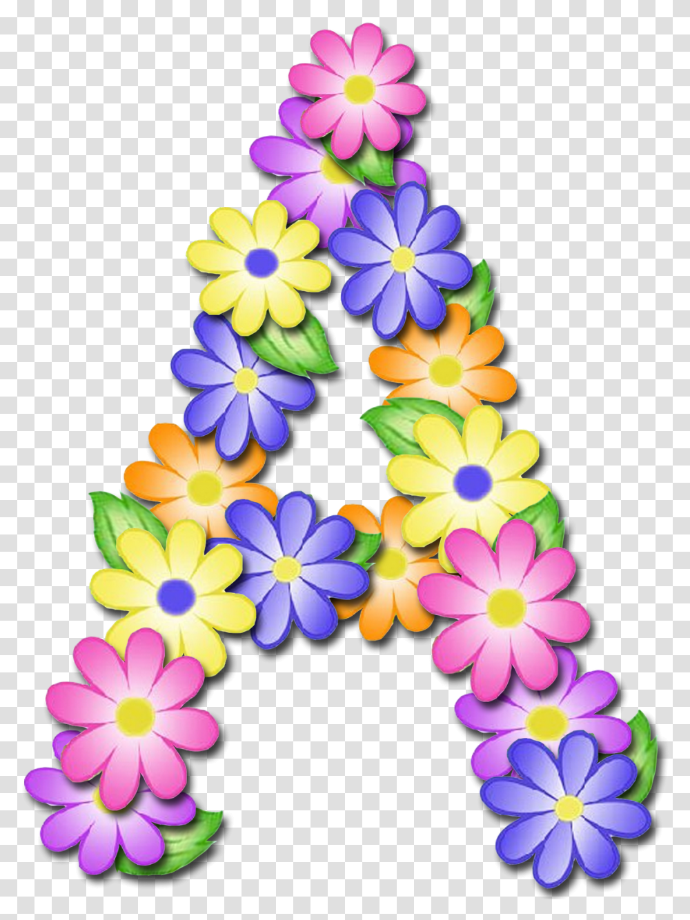 Flower Letter A, Plant, Blossom Transparent Png