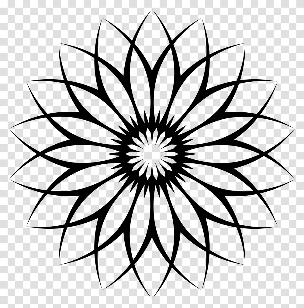 Flower Line Art Icons, Gray, World Of Warcraft Transparent Png