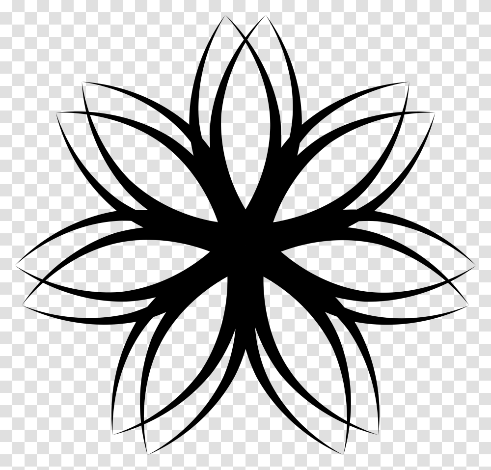 Flower Line Art Icons, Gray, World Of Warcraft Transparent Png