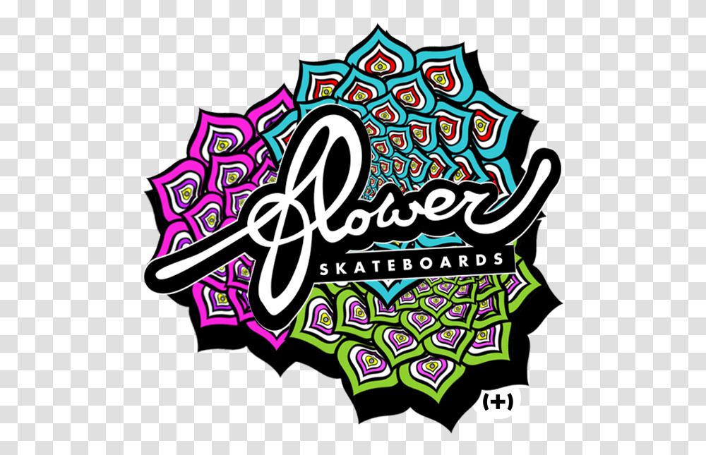 Flower Logo Skate Deck 85 Sold By Skateboards Clip Art, Label, Text, Doodle, Drawing Transparent Png
