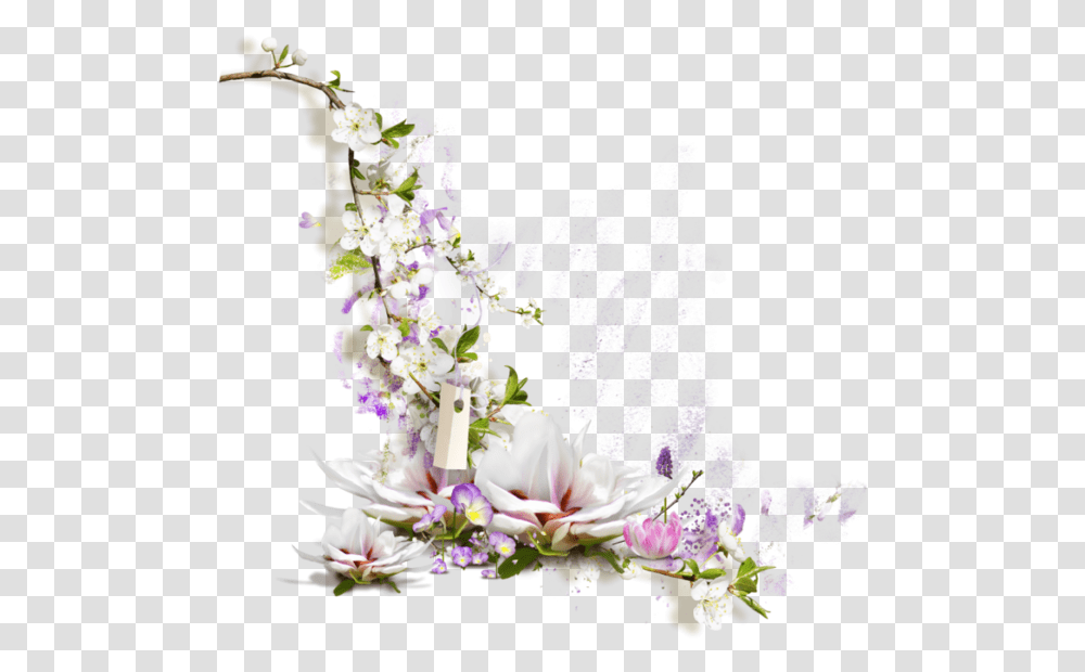 Flower Lotus Frame, Plant, Blossom, Flower Arrangement, Flower Bouquet Transparent Png