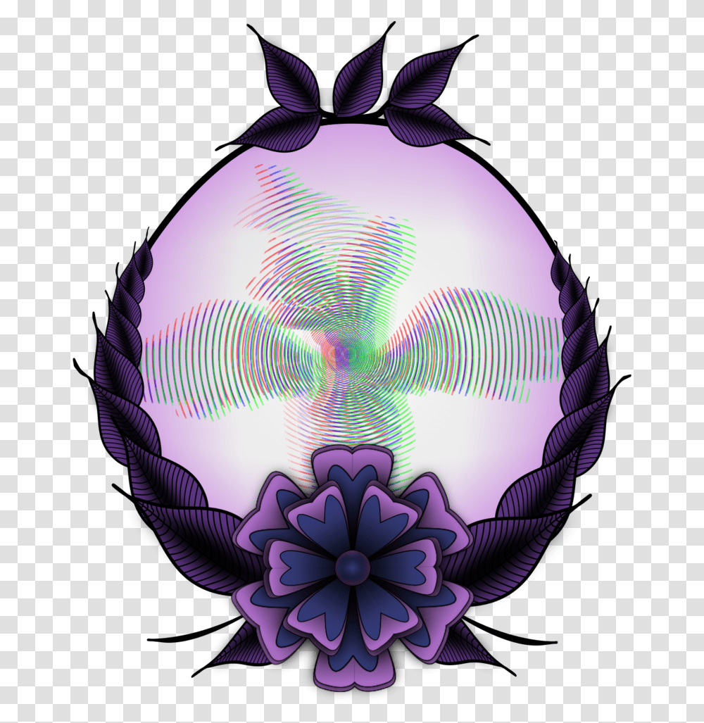 Flower Lsd Twilight Sparkle Vector, Ornament, Pattern, Fractal, Purple Transparent Png