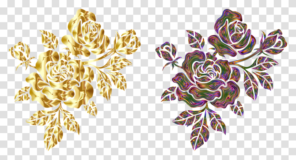 Flower Motifs, Pattern, Ornament, Fractal, Accessories Transparent Png