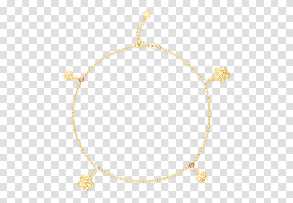 Flower Of Life Anklet Tricolor Gold Necklace, Accessories, Accessory, Jewelry, Bracelet Transparent Png