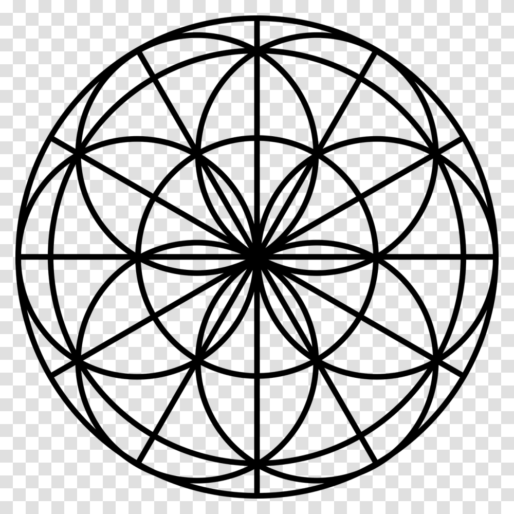 Flower Of Life Free, Gray, World Of Warcraft Transparent Png