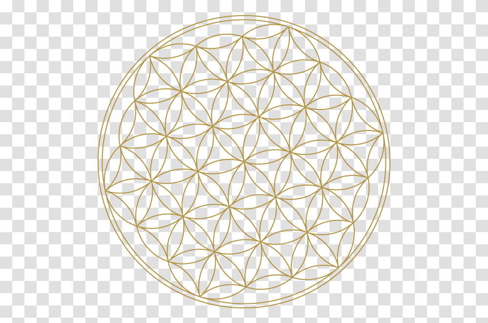 Flower Of Life High Resolution Sacred Geometry Flower Of Gold Flower Of Life, Pattern, Ornament, Rug Transparent Png