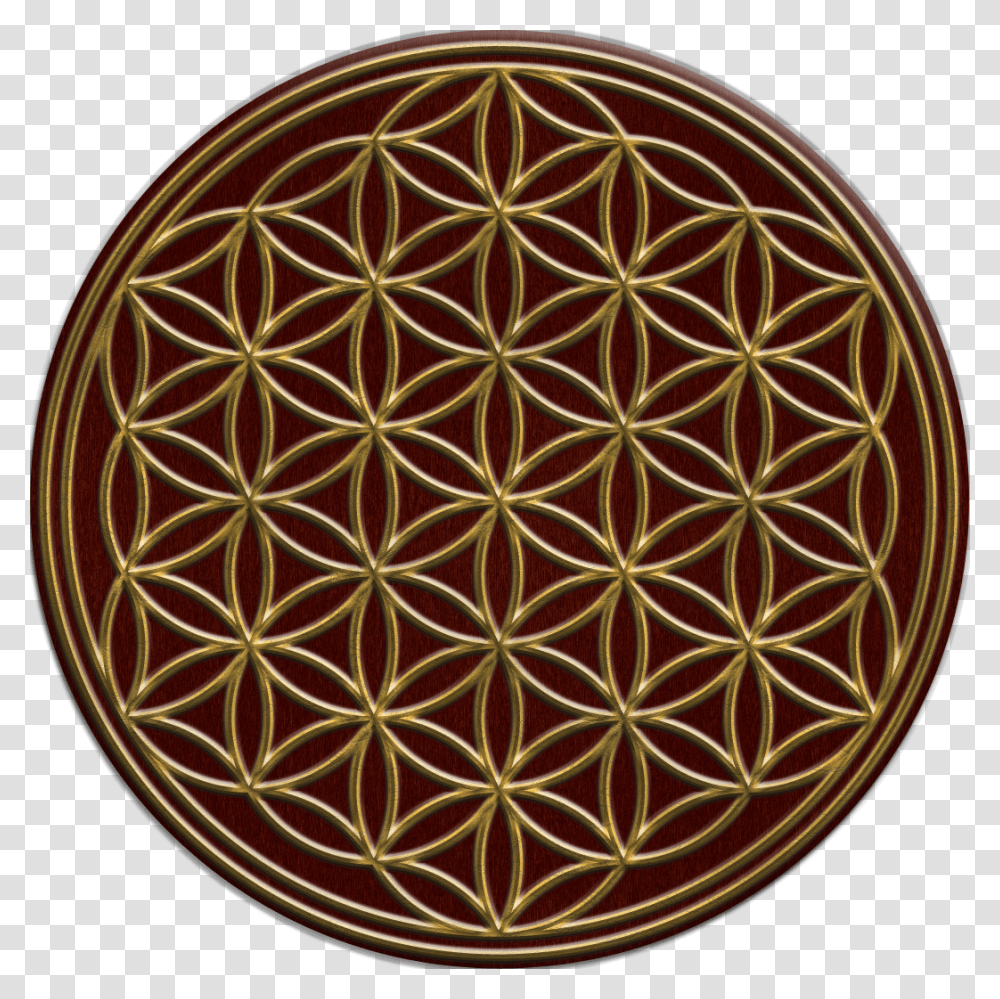 Flower Of Life Hnge, Furniture, Pattern, Rug Transparent Png