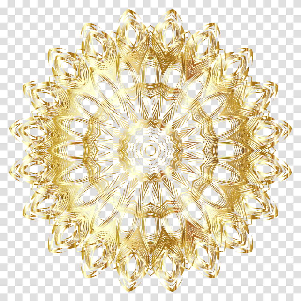 Flower Of Life Images Collection Gold Flower Of Life Background, Chandelier, Lamp, Pattern, Fractal Transparent Png