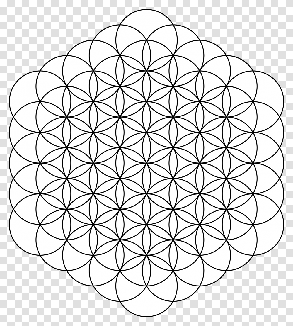 Flower Of Life No Background Download, Pattern, Sphere, Ornament Transparent Png