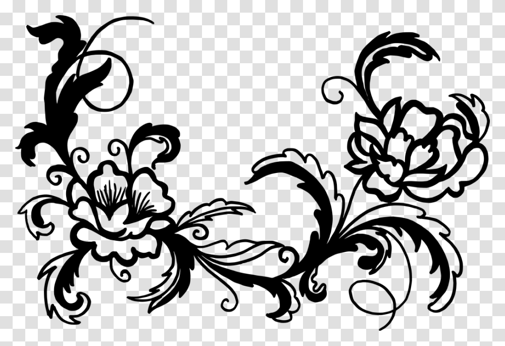 Flower Ornaments, Gray, World Of Warcraft Transparent Png