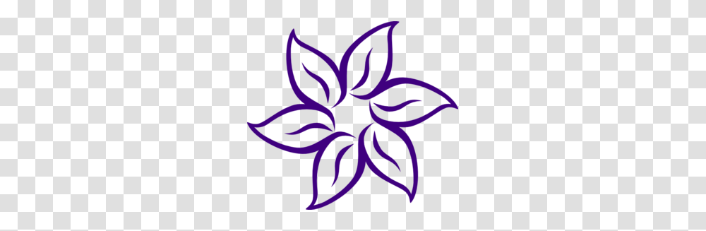 Flower Outline Clip Art, Pattern, Logo Transparent Png