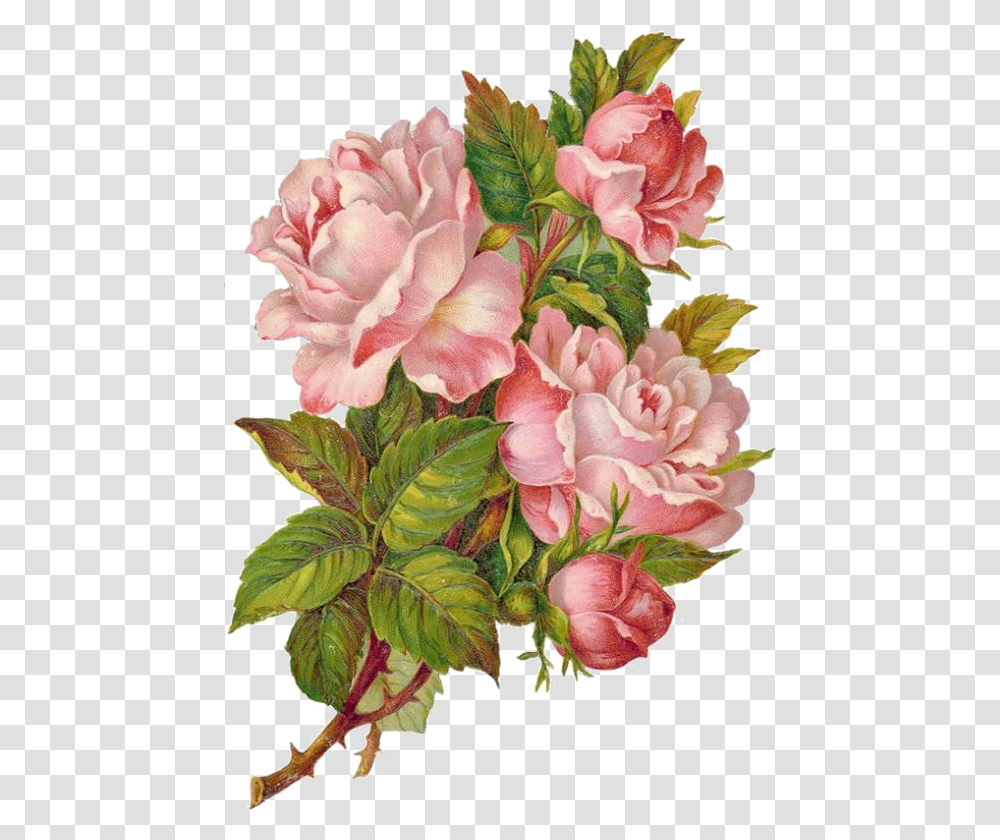 Flower Painting Flower Vintage Victorian Scraps, Floral Design, Pattern, Graphics, Art Transparent Png