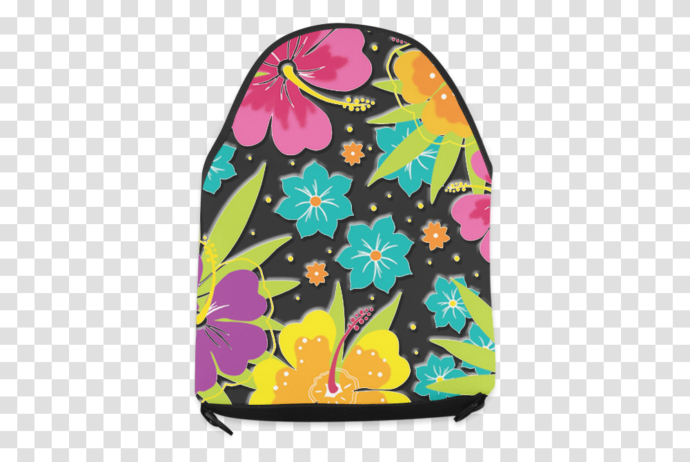 Flower Patch Crossbody Bag Laptop Bag, Floral Design, Pattern Transparent Png