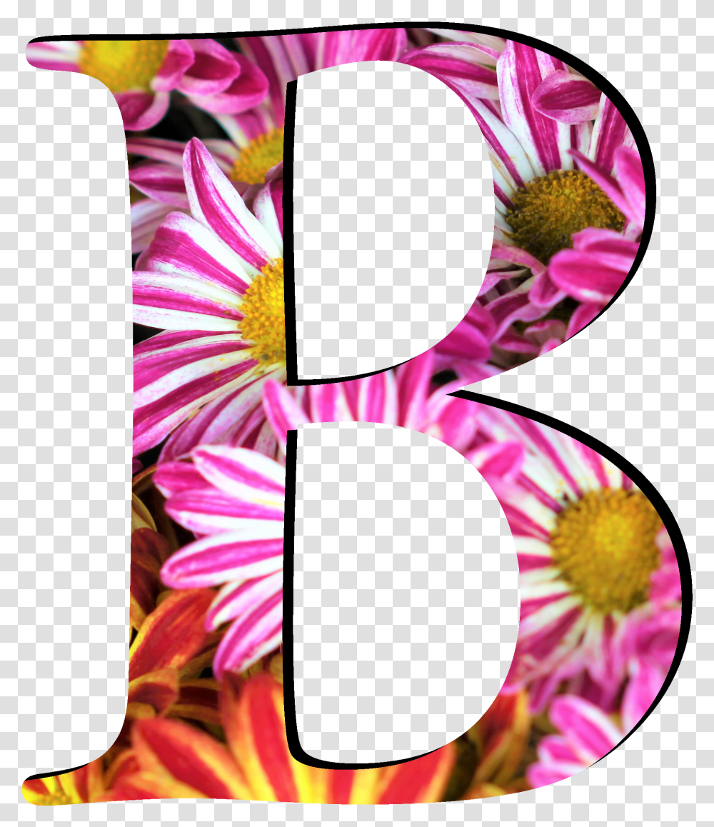 Flower Pattern Letters B Flower Pattern Letter B Transparent Png