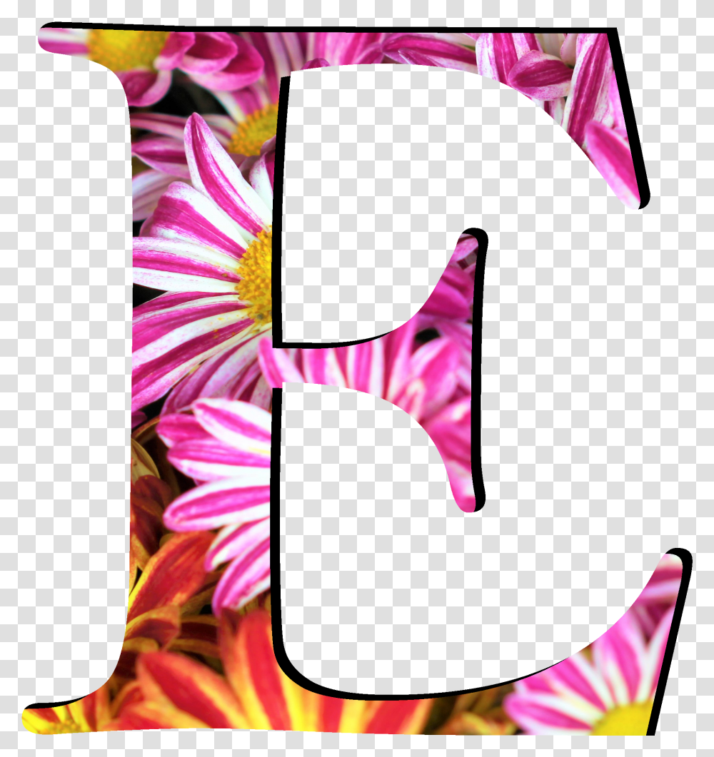 Flower Pattern Letters E Letters Flower Design, Floral Design Transparent Png