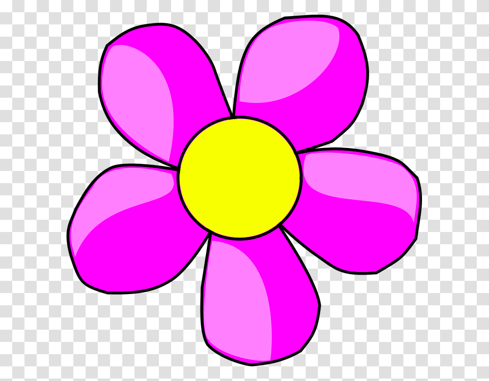 Flower Petal Clipart Flower Cartoon Clipart, Light, Balloon Transparent Png