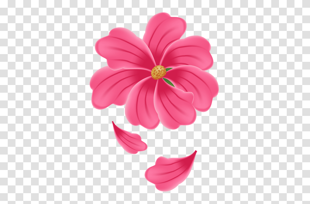 Flower Pink Clipart Image Aa Flores, Plant, Petal, Blossom, Anther Transparent Png